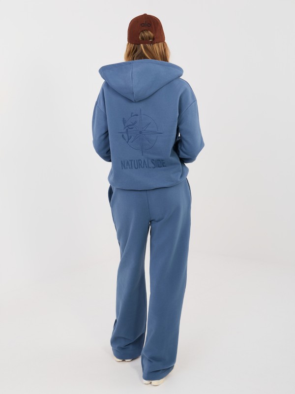 Sportinės kelnės-NS-DR-NS2557.96-tamsiai mėlynos