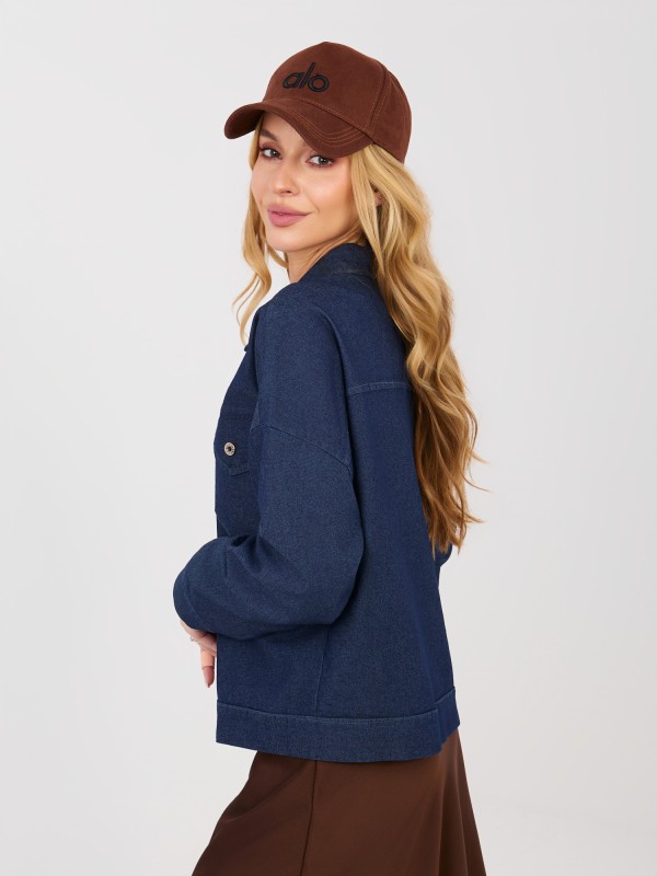 Švarkas-IT-KR-FL9568.29P-tamsiai mėlyna