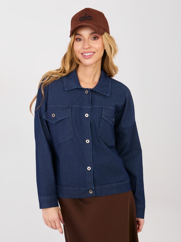 Švarkas-IT-KR-FL9568.29P-tamsiai mėlyna