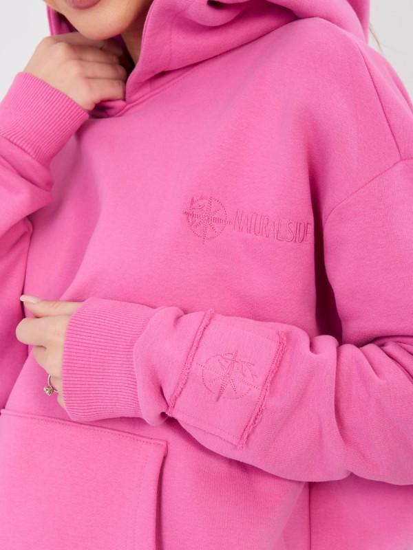 Džemperis-NS-BL-NS2583.08-tamsiai rožinis