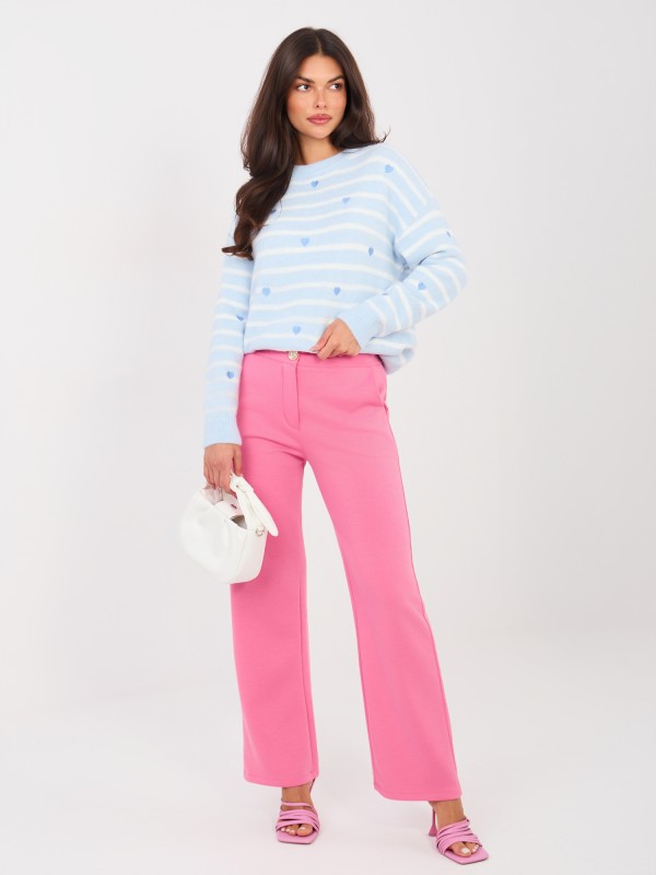 Kelnės-IT-SP-22209.15-tamsiai rožinės 2