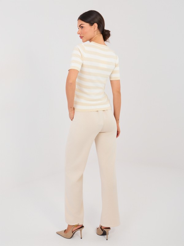 Kelnės-IT-SP-22209.15-šviesiai smėlio spalvos