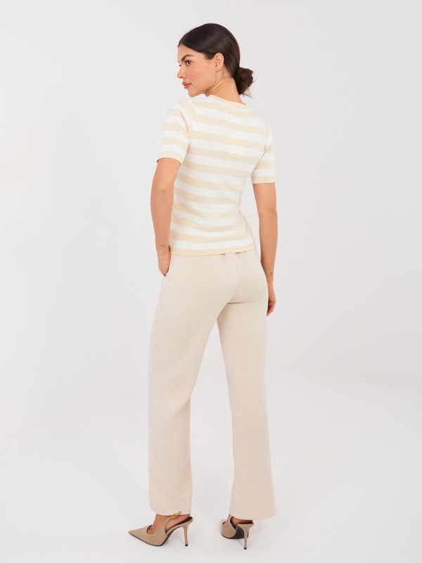 Kelnės-IT-SP-22209.15-šviesiai smėlio spalvos