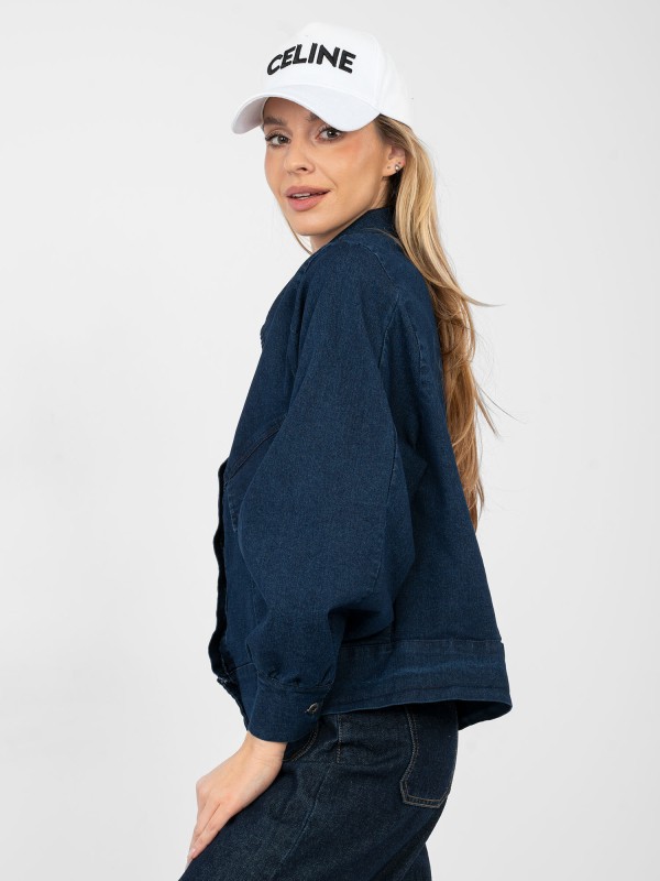 Švarkas-IT-KR-FL10071.09P-tamsiai mėlyna