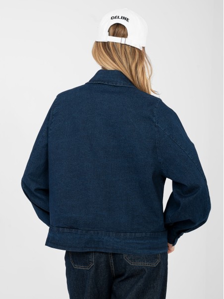 Švarkas-IT-KR-FL10071.09P-tamsiai mėlyna