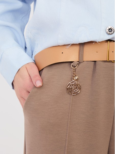 Kelnės-MI-SP-K104.14-tamsiai smėlio spalvos