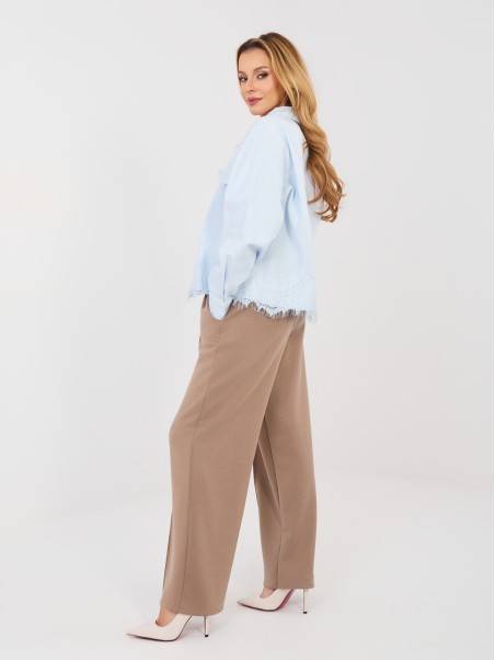 Kelnės-MI-SP-K104.14-tamsiai smėlio spalvos