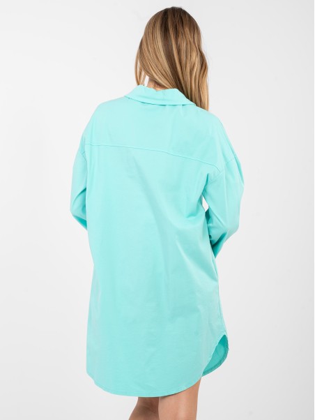 Suknelė-IT-SK-FL6071.70-turkio spalvos