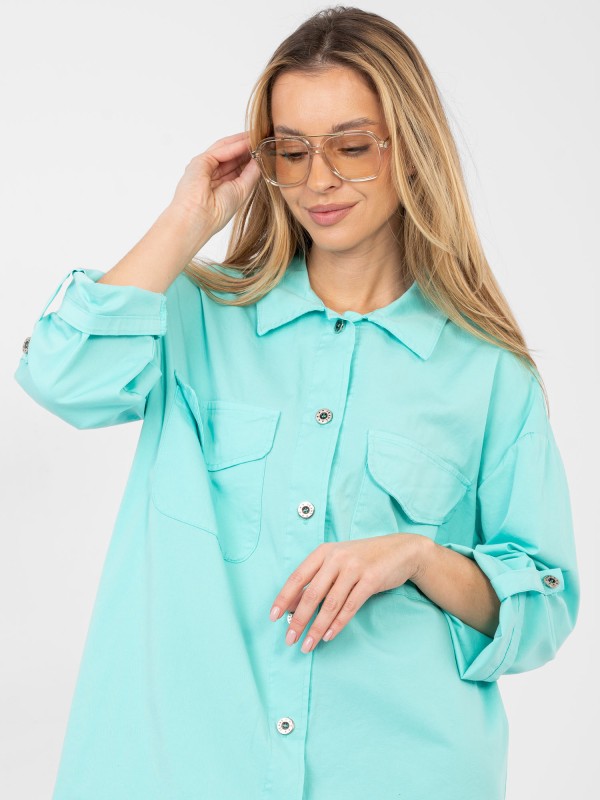 Suknelė-IT-SK-FL6071.70-turkio spalvos