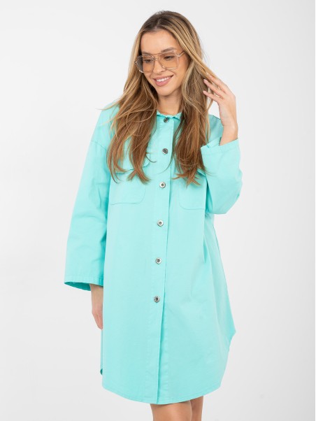 Suknelė-IT-SK-FL6071.70-turkio spalvos