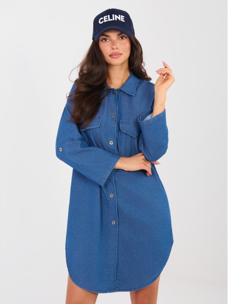 Suknelė-IT-SK-L6071.93-mėlyna