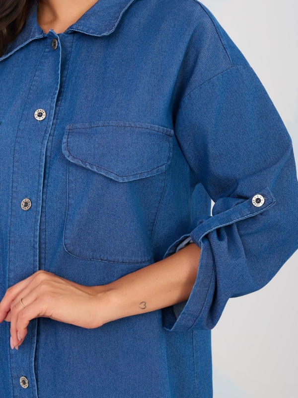 Suknelė-IT-SK-L6071.93-mėlyna