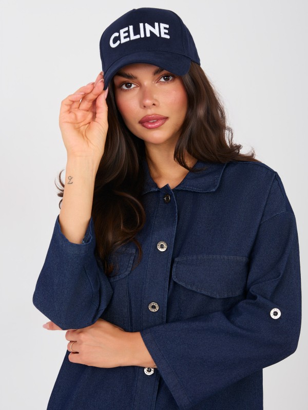 Suknelė-IT-SK-L6071.93-tamsiai mėlyna