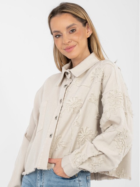 Švarkas-IT-KR-FL9993.77-smėlinė