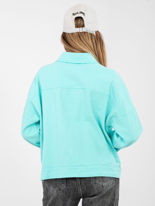 Švarkas-IT-KR-FL9568.29P-turkio spalvos