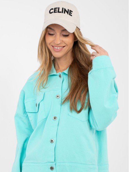 Švarkas-IT-KR-FL9568.29P-turkio spalvos