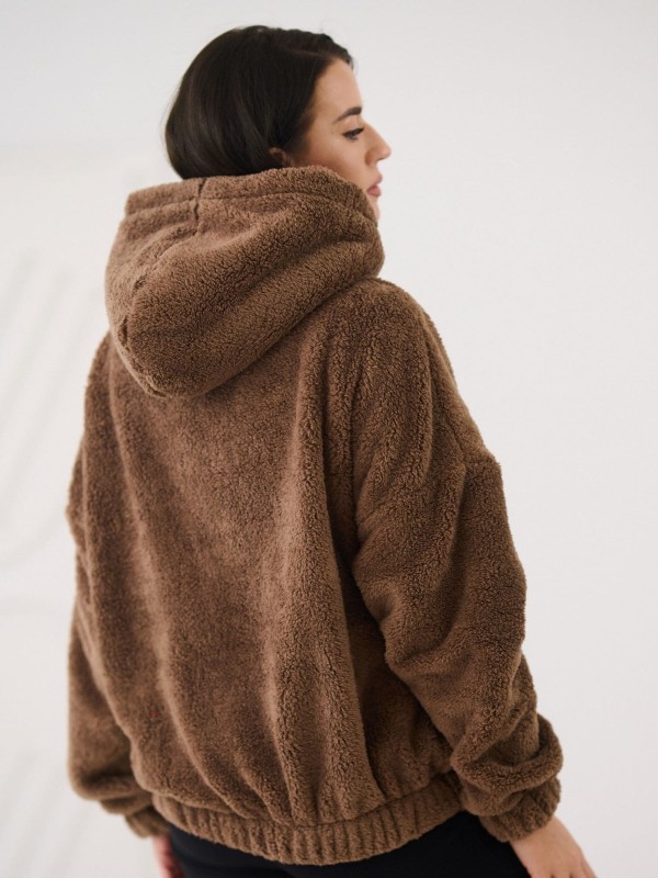 Džemperis-CS-BL-BT1029.97P-tamsiai smėlio spalvos