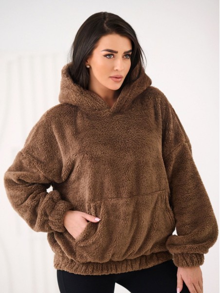 Džemperis-CS-BL-BT1029.97P-tamsiai smėlio spalvos