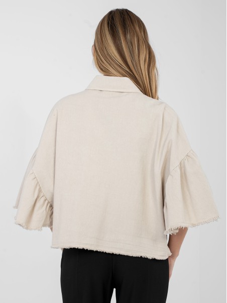 Švarkas-IT-KR-FL9998.85-smėlinė