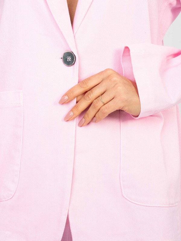 Švarkas-IT-MA-FL7703.49-šviesiai rožinis