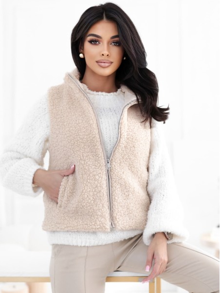 Liemenė-CS-KZ-1403.00P-šviesiai smėlio spalvos