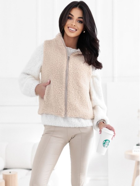 Liemenė-CS-KZ-1403.00P-šviesiai smėlio spalvos