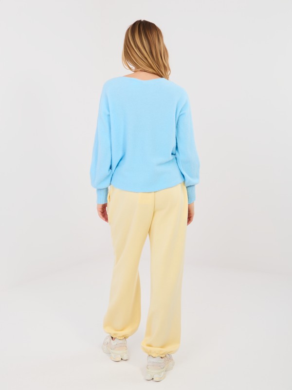 Kelnės-IT-SP-22197.61-šviesiai geltonos