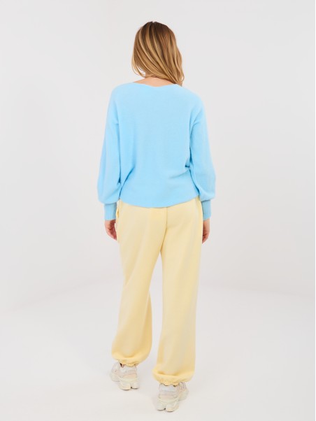 Kelnės-IT-SP-22197.61-šviesiai geltonos