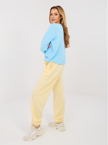 Kelnės-IT-SP-22197.61-šviesiai geltonos