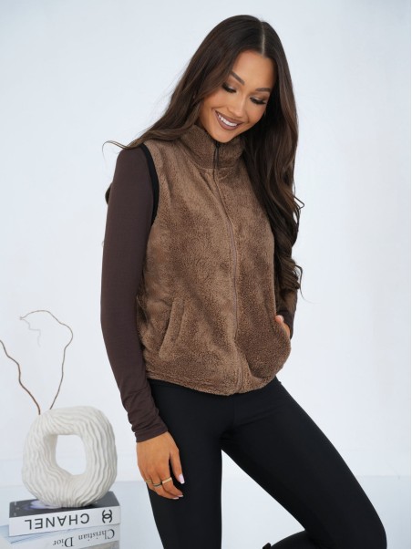 Liemenė-CS-KZ-BT1031.00-tamsiai smėlio spalvos