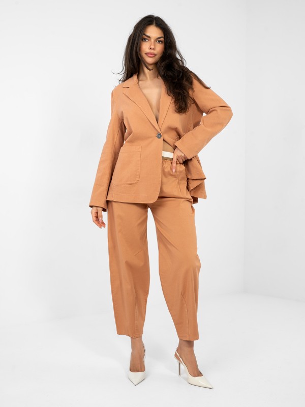 Kelnės-IT-SP-FL10125.78-tamsiai oranžinės 2