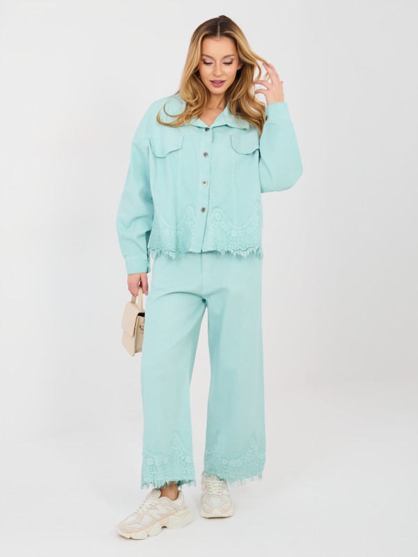 Švarkas-IT-KR-FL10001.54-mėtinė