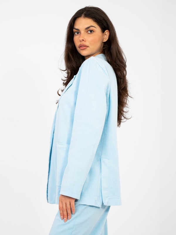 Švarkas-IT-MA-FL7703.49-šviesiai mėlyna