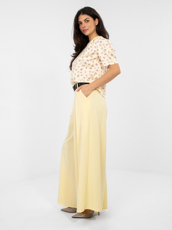 Kelnės-IT-SP-19963.32-šviesiai geltonos