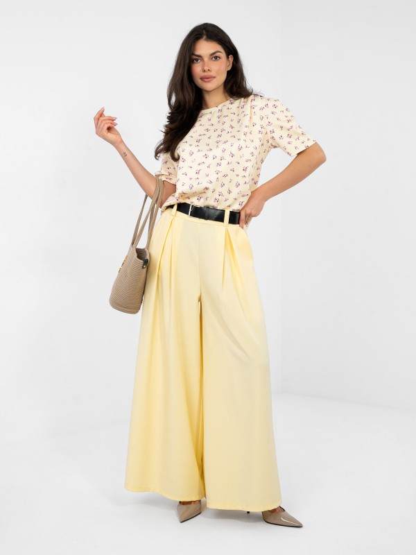 Kelnės-IT-SP-19963.32-šviesiai geltonos