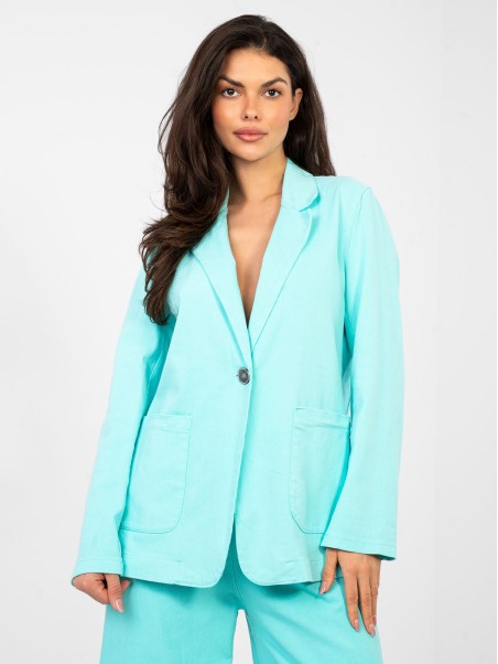 Švarkas-IT-MA-FL7703.49-turkio spalvos