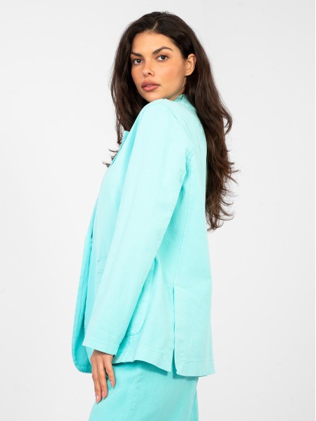 Švarkas-IT-MA-FL7703.49-turkio spalvos