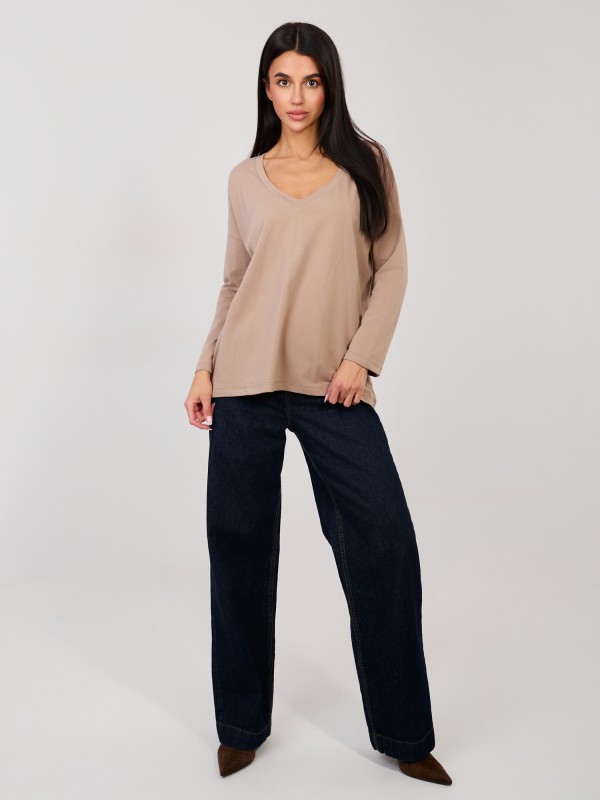 Palaidinė-RV-BZ-A1092.47-tamsiai smėlio spalvos