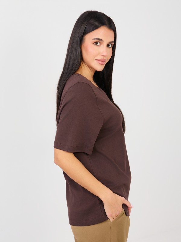 Marškinėliai-RV-TS-A1090.30-tamsiai rudi