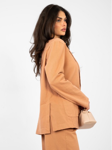 Švarkas-IT-MA-FL7703.21P-tamsiai oranžinė