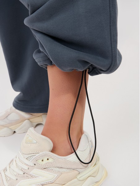 Sportinės kelnės-NS-DR-NS26101.12-grafito spalvos