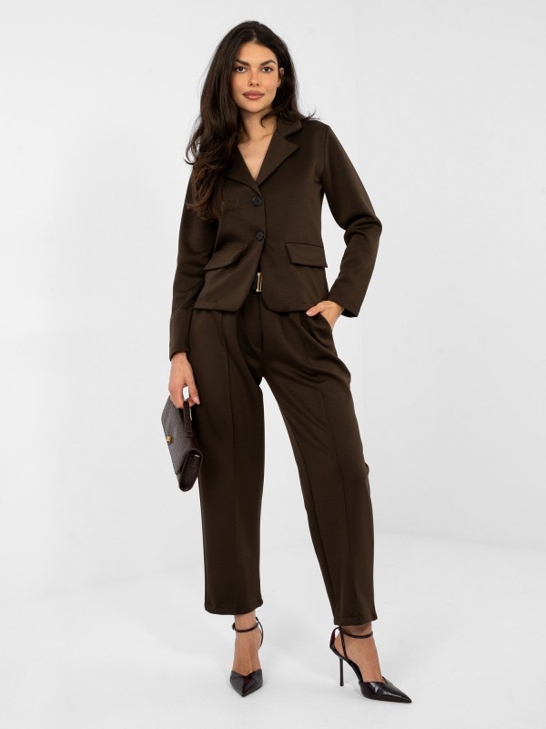 Kelnės-IT-SP-10006.76-tamsiai rudos