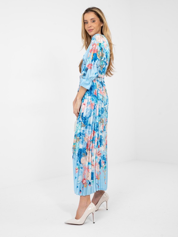 Suknelė-IT-SK-18828.92-šviesiai mėlyna