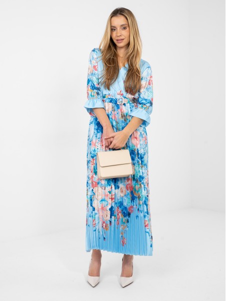 Suknelė-IT-SK-18828.92-šviesiai mėlyna