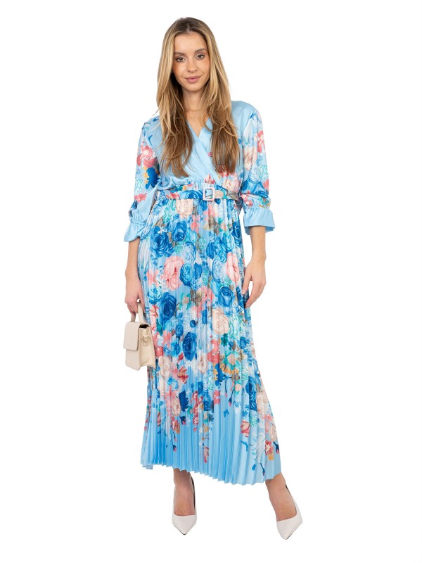 Suknelė-IT-SK-18828.92-šviesiai mėlyna