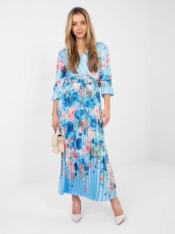 Suknelė-IT-SK-18828.92-šviesiai mėlyna