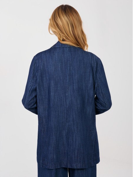 Švarkas-IT-MA-FL7703.21P-tamsiai mėlyna