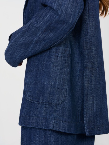 Švarkas-IT-MA-FL7703.21P-tamsiai mėlyna