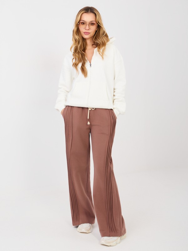 Sportinės kelnės-NS-DR-NS2557.96-rudos