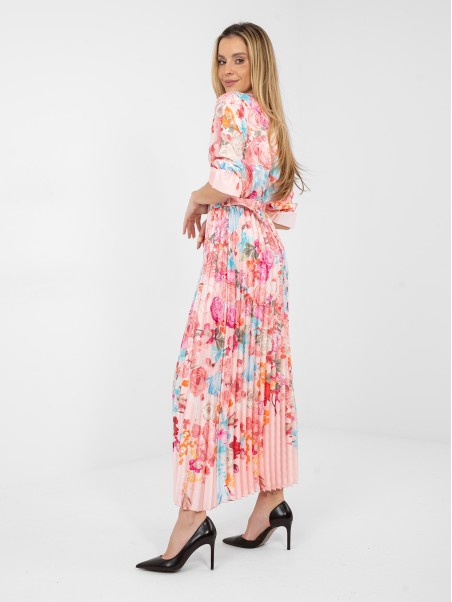 Suknelė-IT-SK-18828.92-šviesiai rožinė